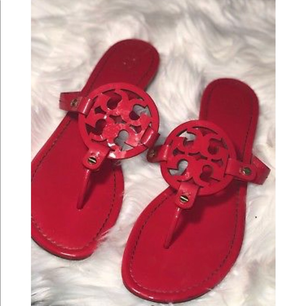 Red Tory Burch Sandals size 9
